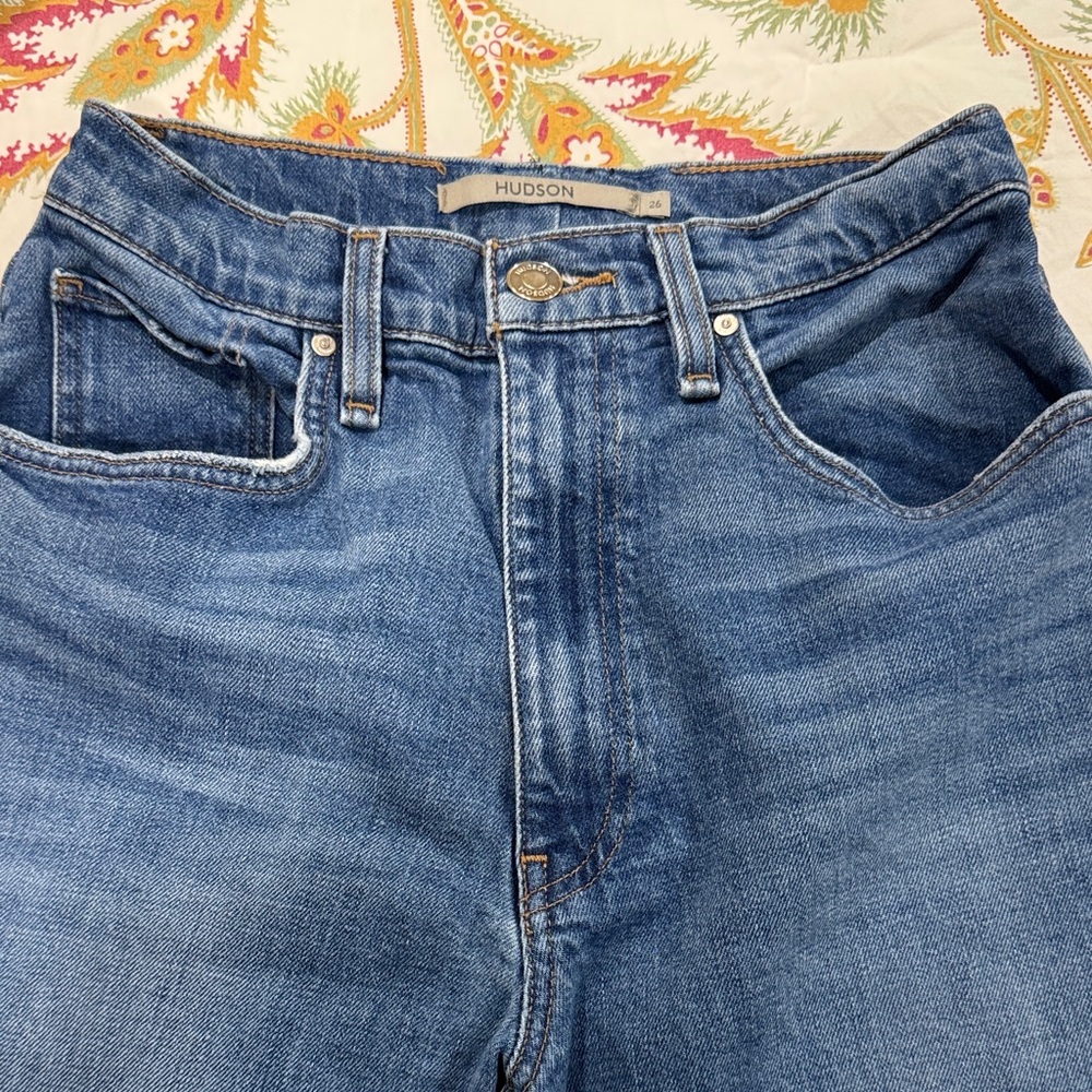 HUDSON Jodie BWA Wide Leg Jeans